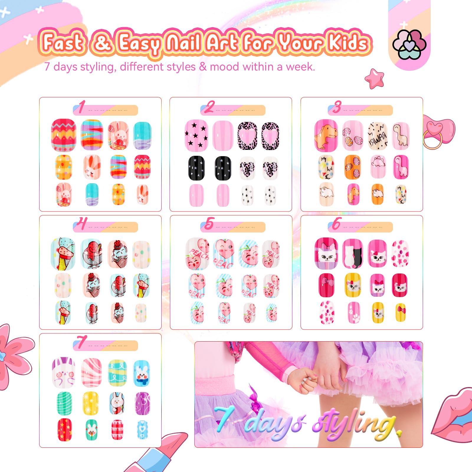 SAVILAND Saviland 60g Nail Repair Kit for Broken Damaged Nails and Press on Nails for Kids 7-day Styling