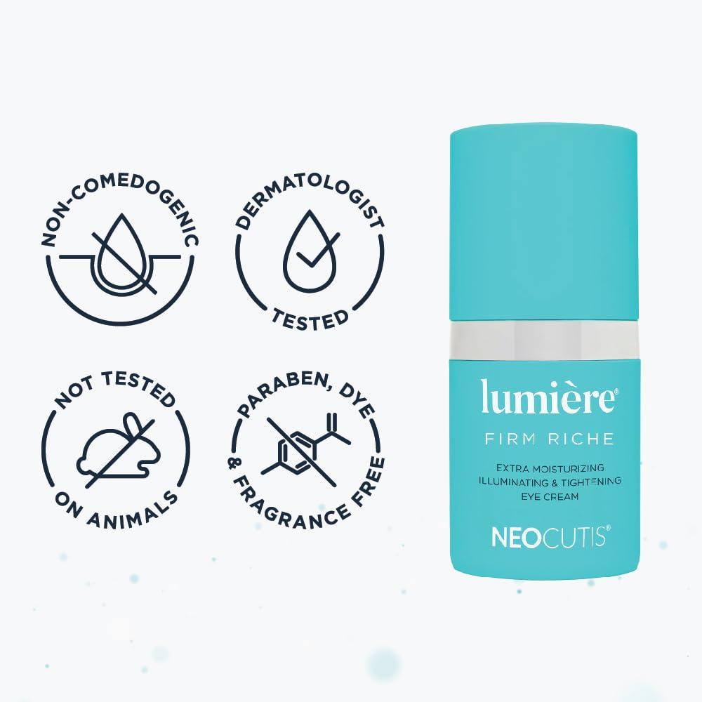 NEOCUTIS Neocutis Lumiere Firm Riche - Extra Moisturizing Illuminating & Tightening Eye Cream - 15 ML