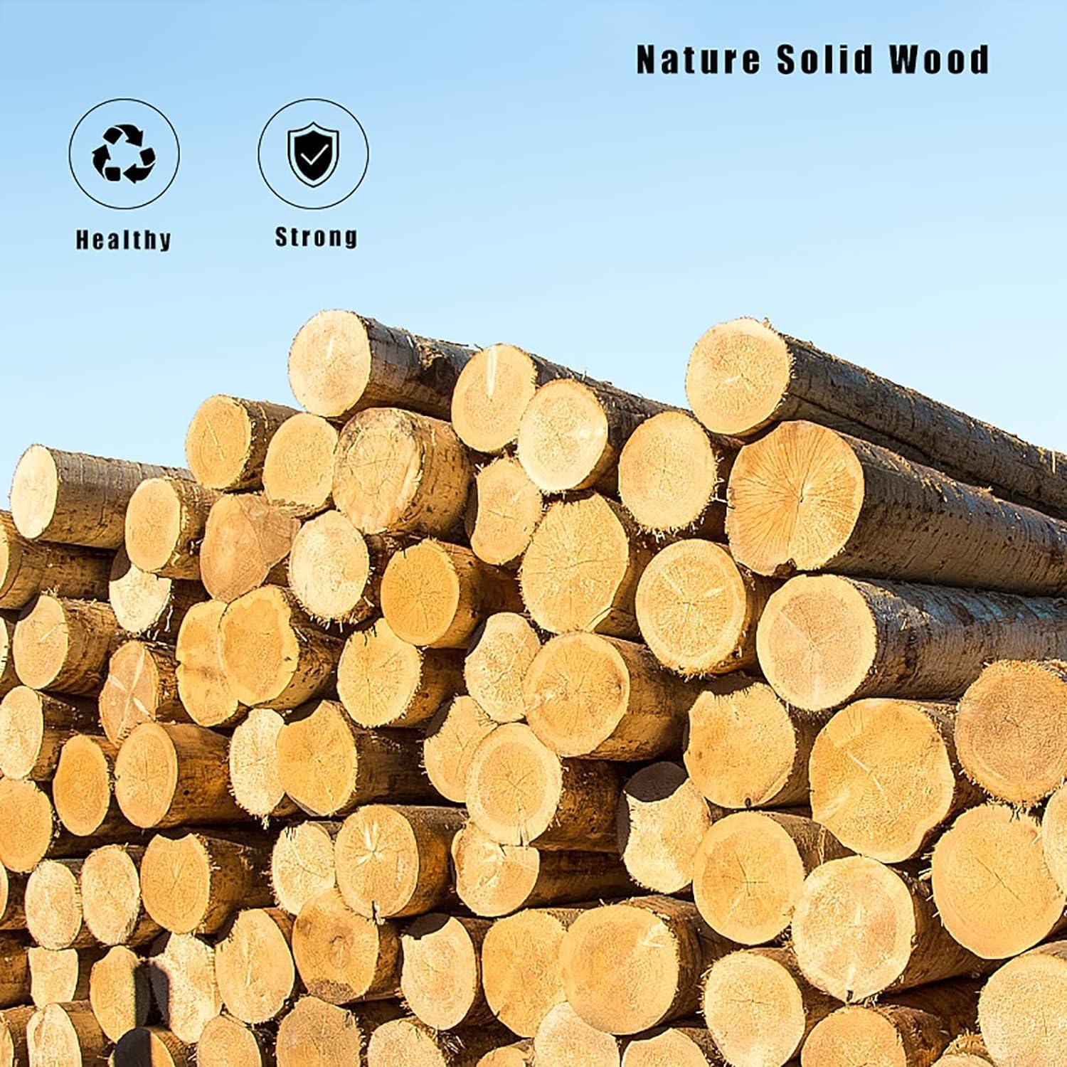 MegLob MegLob Solid Wood Foot Bath Bucket, Wooden Large Foot Soaking Tub, Feet Spa Soaking Basin, Classic Wooden Foot Bath Barrel, Alleviate Fatigue, Help Sleep, Pedicure Foot Soaking Bath Container,S