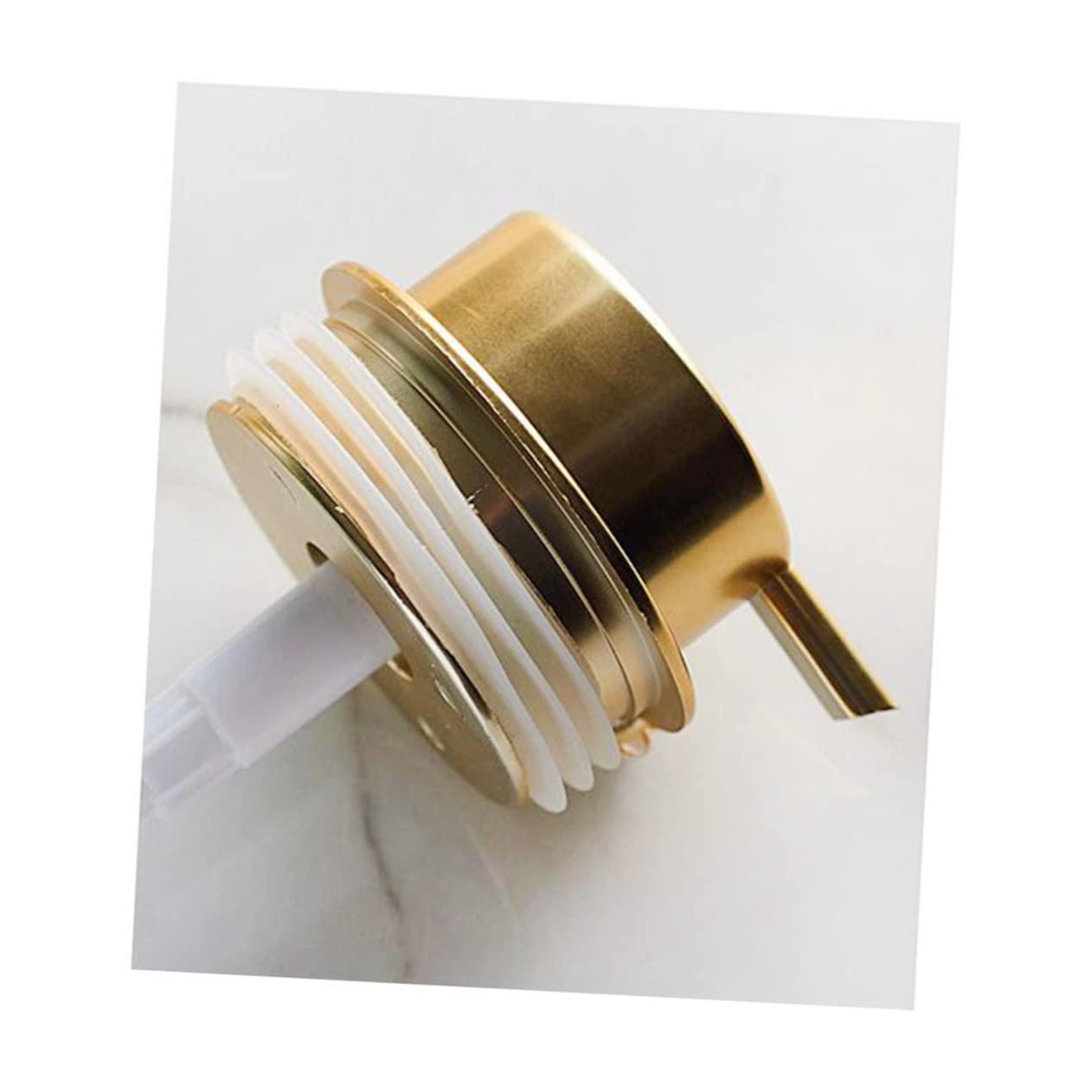 CANIGHT CANIGHT 400ML Ceramic Lotion Dispenser Portable Push Pump Bottle for Liquid Soap and Makeup Multi Purpose Travel Container Marbling Black Ideal for Toiletries and Travel Use