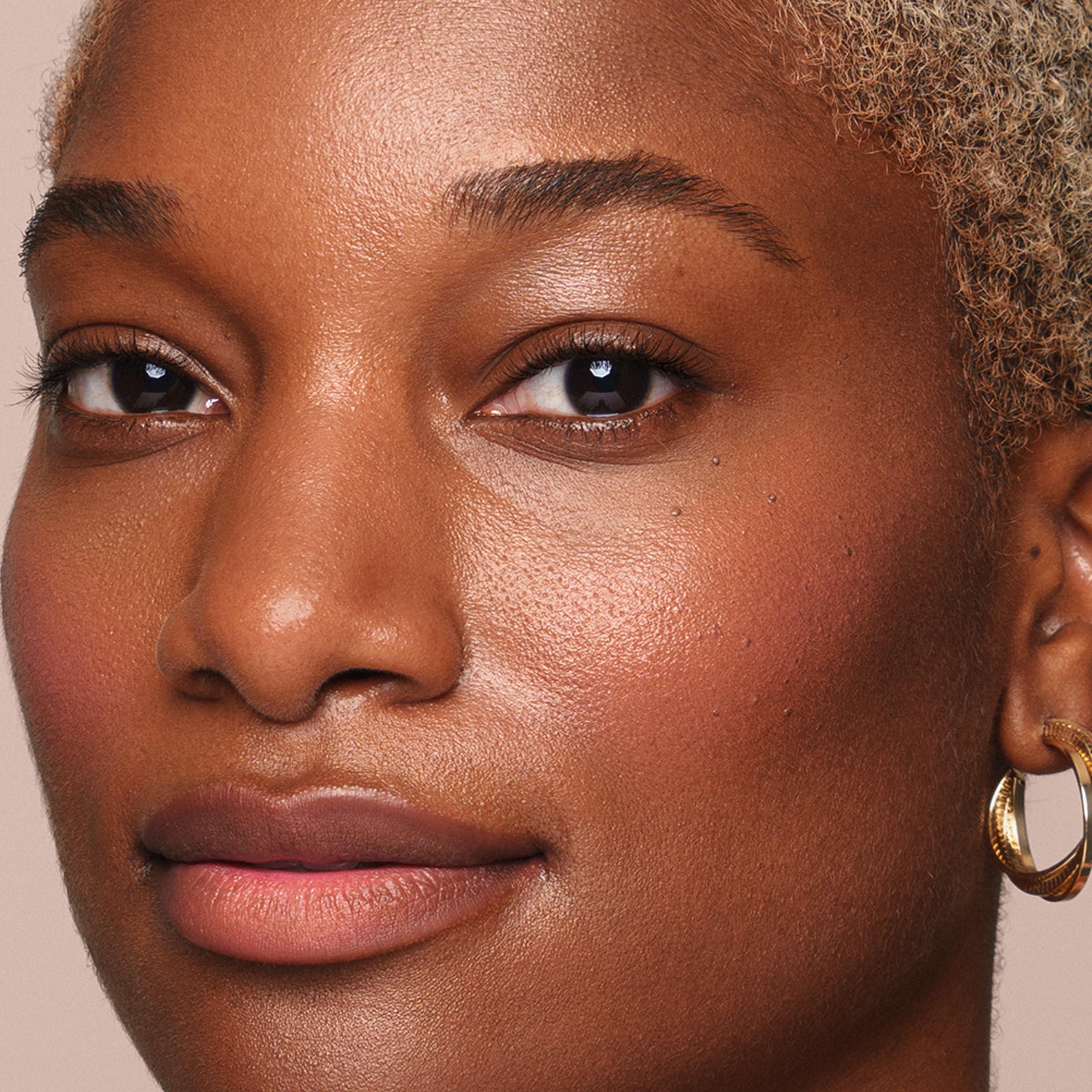 Jouer Jouer Blush & Bloom Cheek + Lipstick, Bare Rose - Hydrating Cream Blush Stick for Cheek and Lip Tint - Moisturizing Rose Hip and Squalane Oil Formula