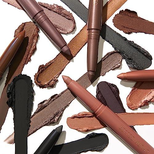 LAURA GELLER NEW YORK LAURA GELLER NEW YORK Kajal Longwear Kohl Eyeliner Pencil - Clove Kohl - Caffeine and Vitamin E - Smooth & Blendable Liner - Built-In Sharpener