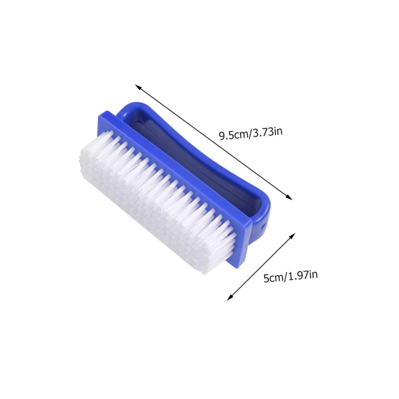 NOLITOY NOLITOY 4pcs Nail Brush Dust Brush Nail Dust Cleaning Lotion Nail Art Brushes Nail Cleaning Brushes Nail Prep and Wipe Mini Nails Nail Brushes for Nail Art Portable Nail Scrubber Kit Pp