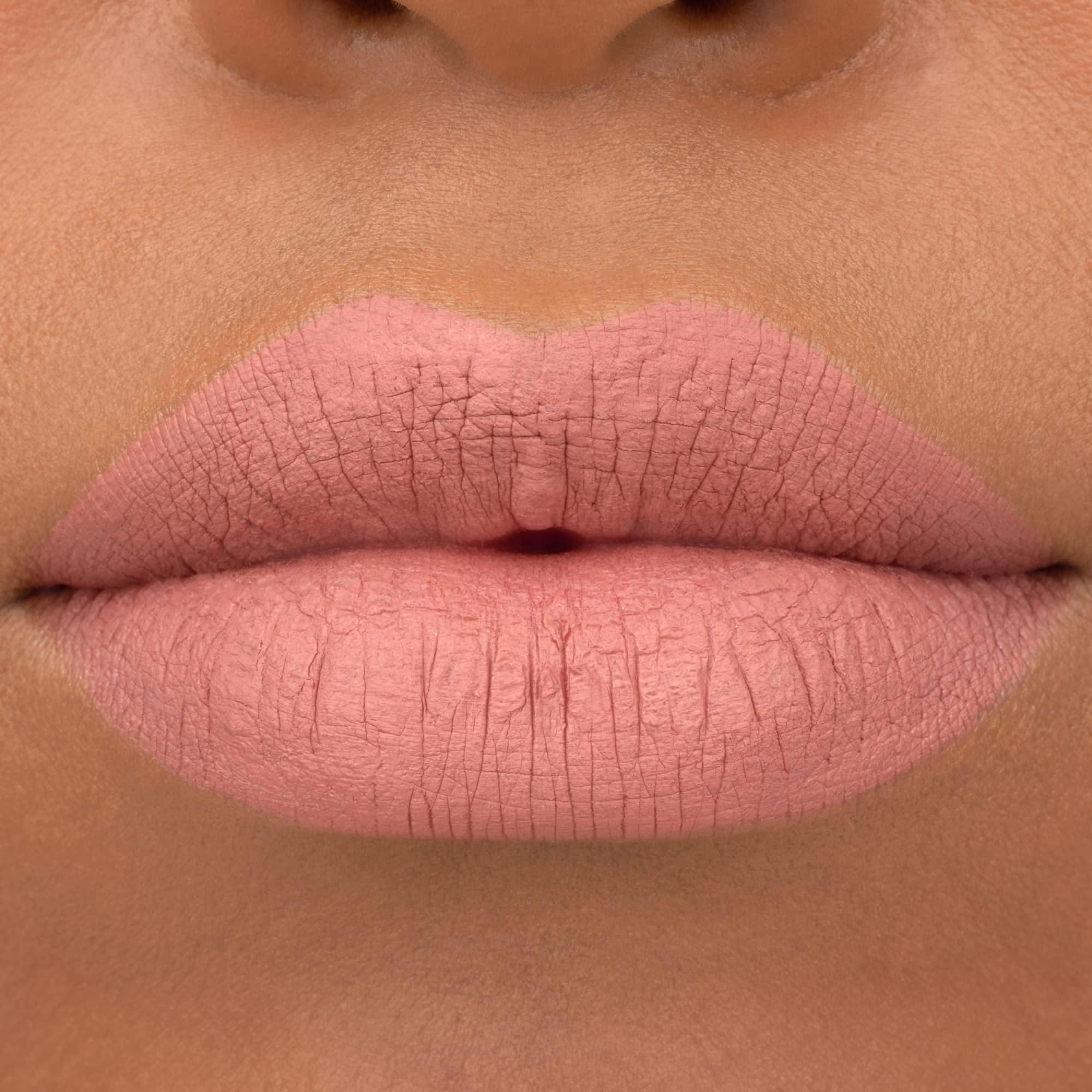 essence cosmetics essence | 8h Matte Liquid Lipstick | Highly Pigmented with Smudge-proof Matte Finish | Vegan & Cruelty Free (Rosy Nude)