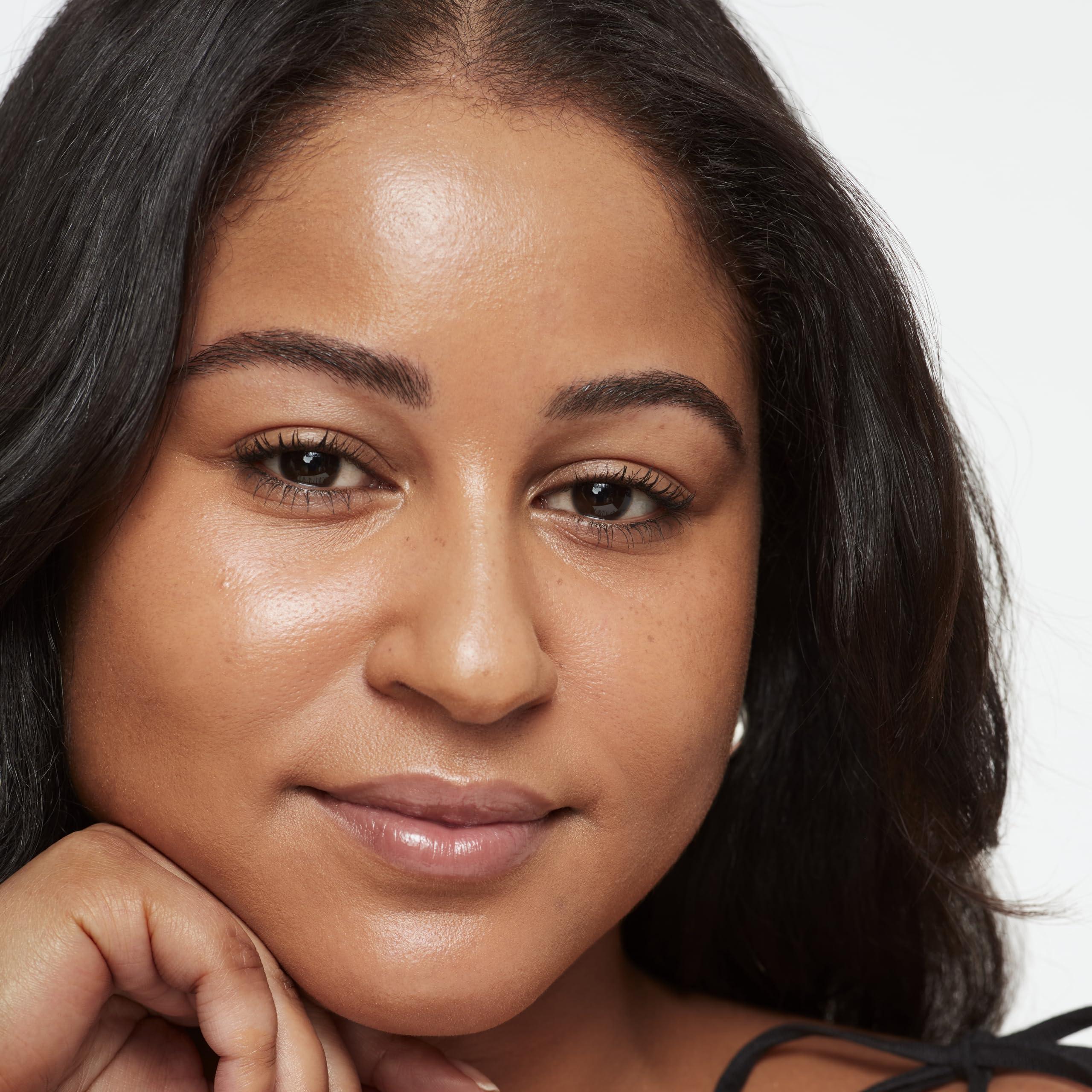 Saie Saie Glowy Super Skin Tint Liquid Foundation - Hydrating Serum Foundation with Lightweight, Medium Coverage - Formulated with Hyaluronic Acid to Hydrate, Brighten and Plump - Shade 22 (1.01 oz)