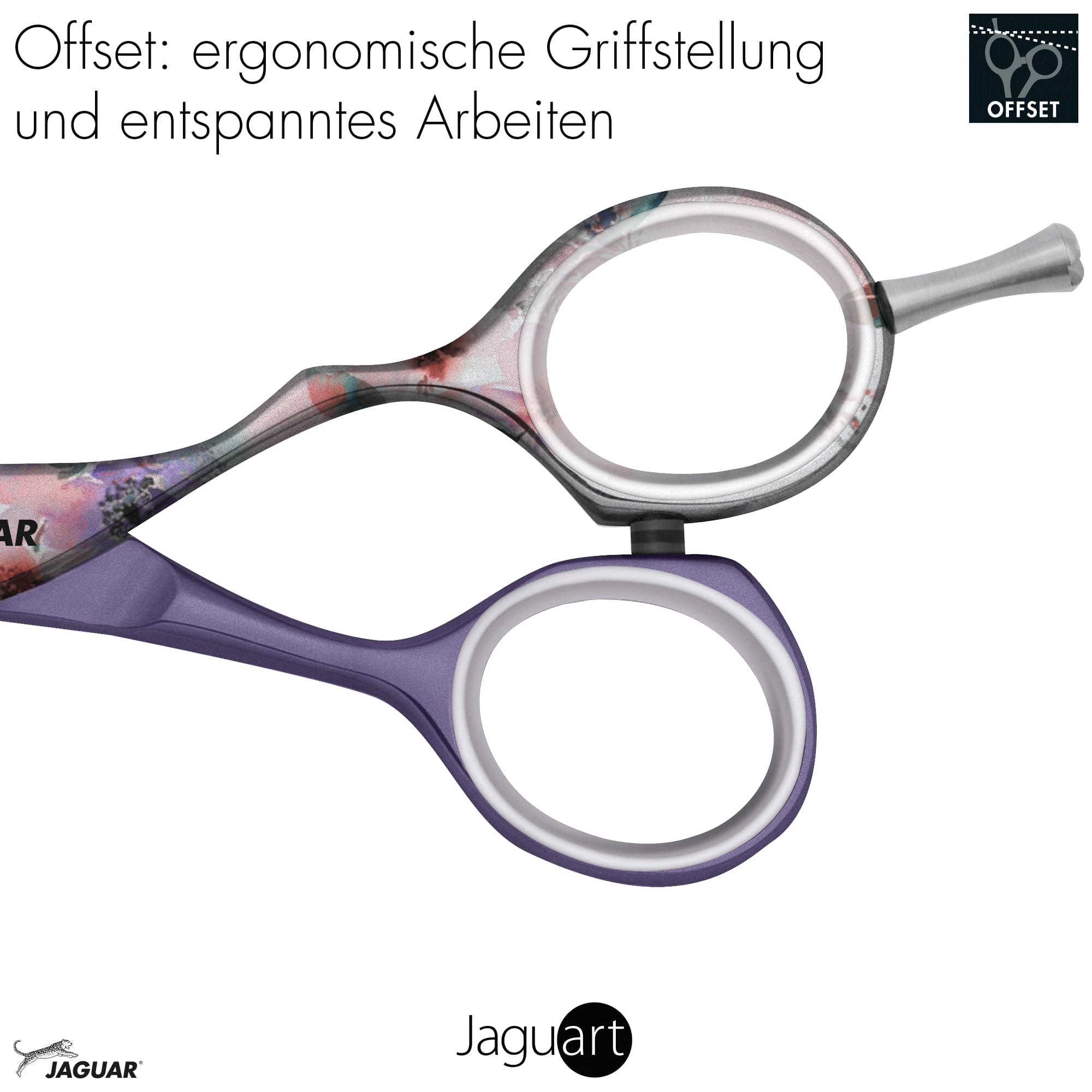 JAGUAR Haar-Schere Magic Garden 5,5\" Haarschneideschere lieferbar in 8 verschiedenen Motiven, magic garden