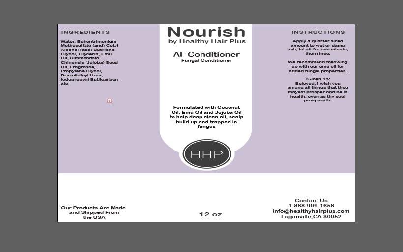 Healthy Hair Plus Fungus Shampoo & Conditioner Set for Humans - Relieves Itchy Dry Scalp, Reduces Inflammation & Irritation. Emu Oil for Gentle Cleansing, Non-Greasy for Women & Men. Made in the USA by Healthy Hair