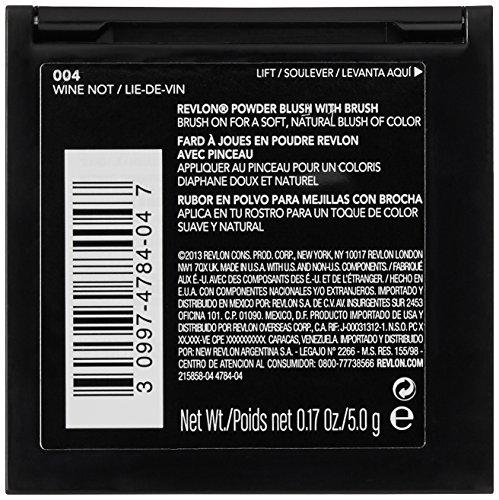 REVLON Revlon Powder Blush, 004 Wine Not, 0.17 Ounce