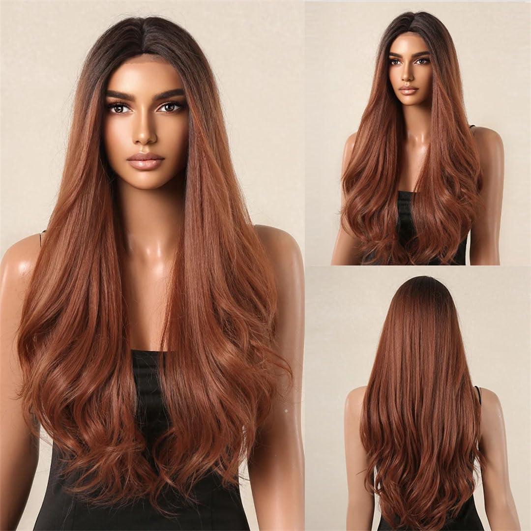 Generic Generic Synthetic Wigs Natural Hairline Lace Front Wigs For Women