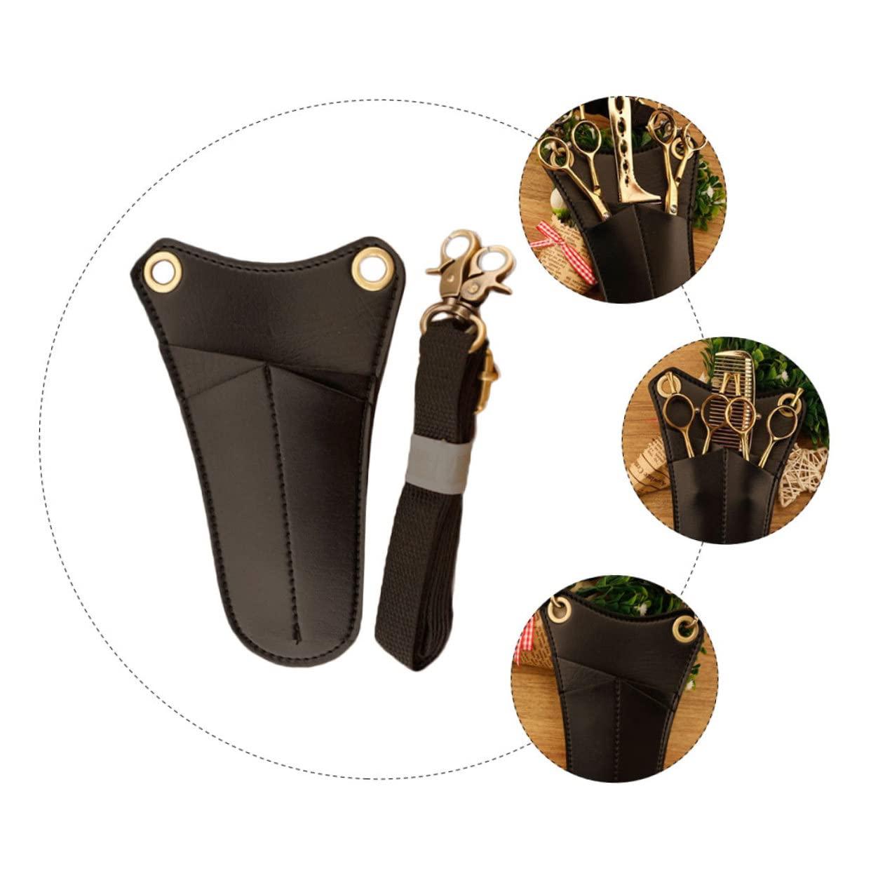 Mikinona Mikinona 3pcs hairdressing scissors bag hair salon tool pouch hair stylist bag container barber scissors pouch hairdressing tool pouch tool bags Hairdressing Tool Bag suite oxford hair care