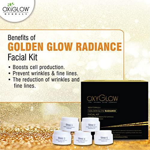 OxyGlow Oxyglow Golden Glow Radiance Pearl Facial Kit, 260G