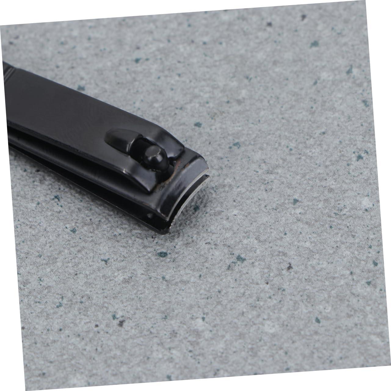 BELLIFFY BELLIFFY 12pcs Nail Nipper Skin Tag Remover Ingrown Nail Stick Trimmers Cuticle Remover Heavy Duty Nail Clipper Toenails Bulk Nail Clippers Cuticle Nipper Cuticle Pusher Electric Men Black