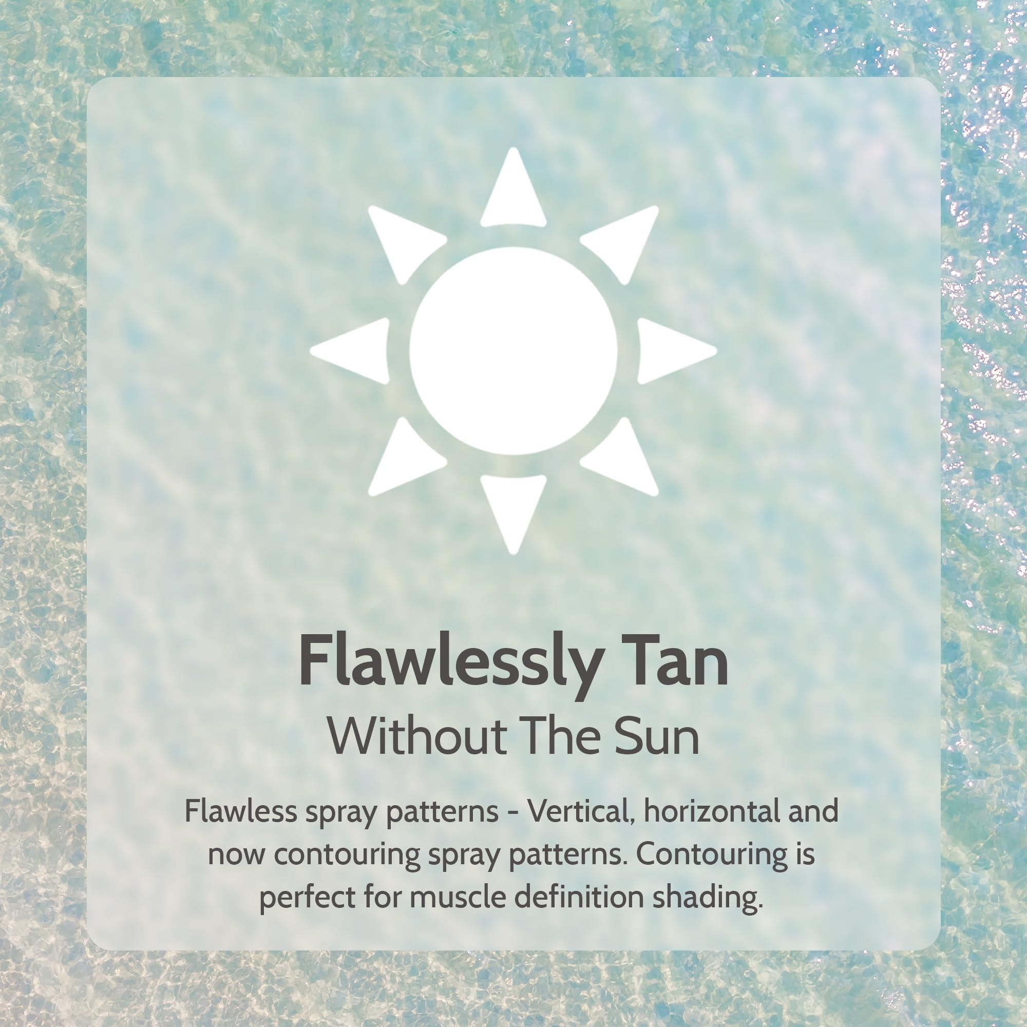 Fake Bake Fake Bake Professional Allure Xena Airbrush Sunless Spray Tan System with Compressor, Pop Up Tent & Tanning Solution (Basic)