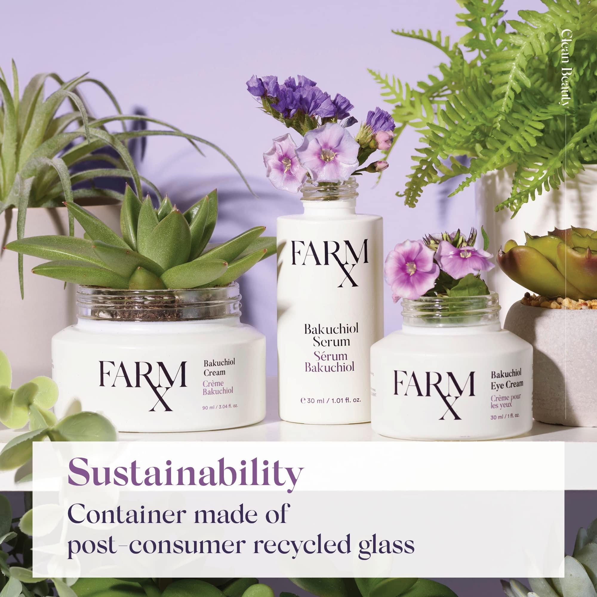 Farm Rx Farm Rx Bakuchiol Serum - Anti Aging Vegan Oil Based Serum to Reduce Wrinkles and Fine Lines, an Alternative to Retinol (30ml/1 fl oz) Clean Beauty