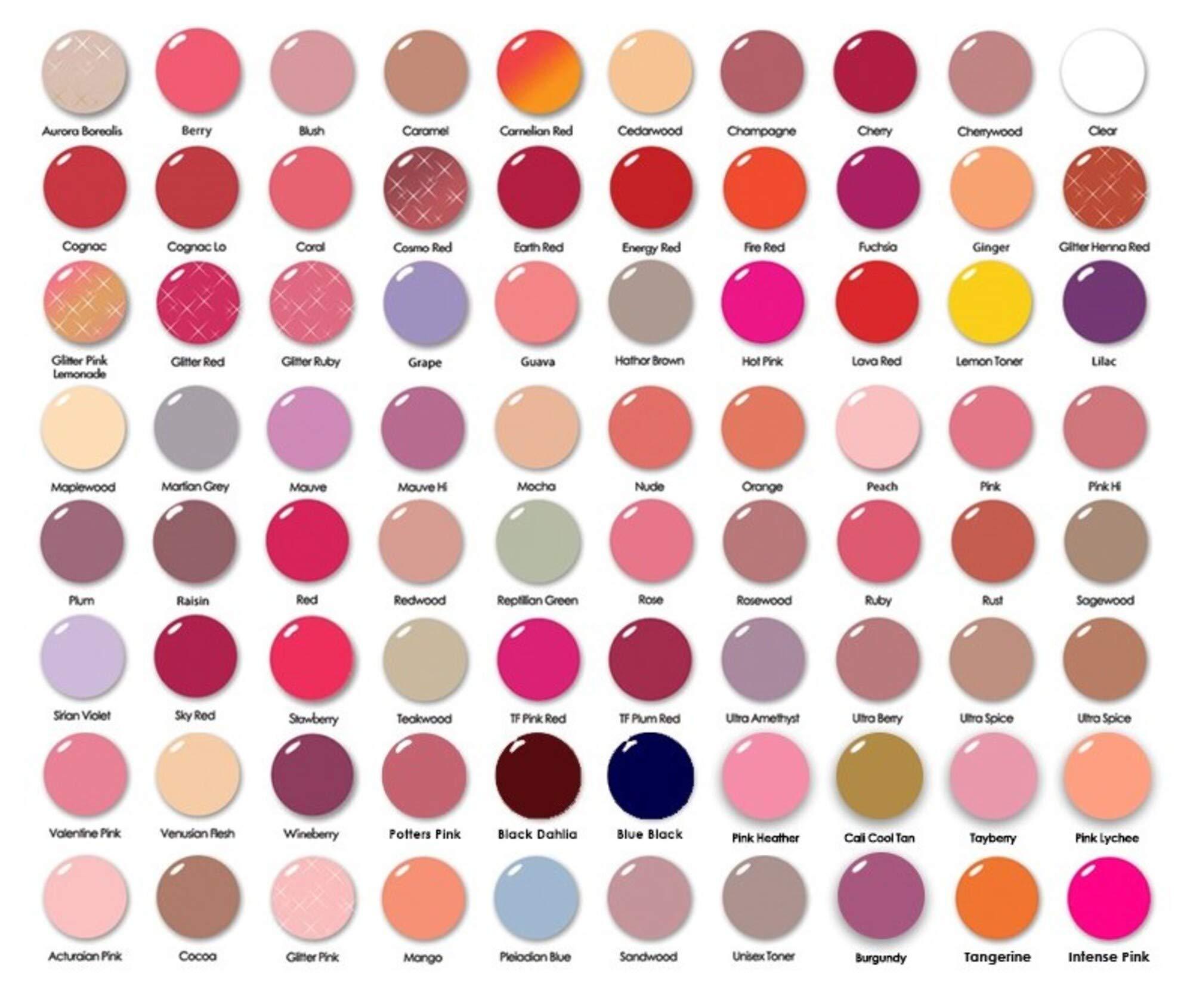 LIP INK Lip Ink Organic Vegan 100% Smearproof Lip Stain Sampler Kit (Coral & Mango)