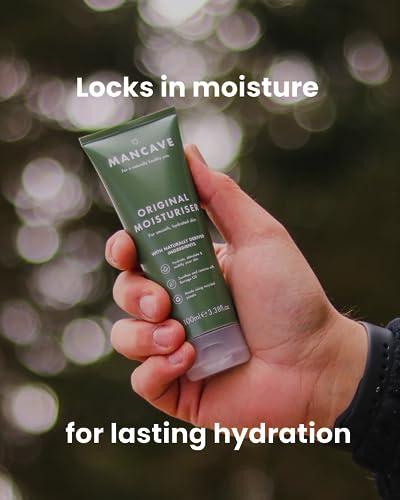 ManCave Mancave Natural Original Moisturiser, 3.38 Ounce