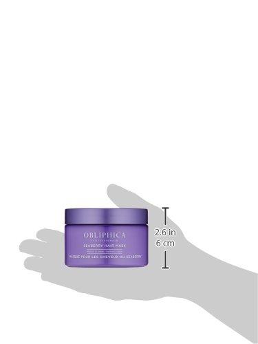 Obliphica Professional Obliphica Seaberry Hair Mask - Deep Conditioning Hydrating Treatment for Dry and Damaged Hair - Moisturizing Hair Repair and Growth Mask for Medium, Coarse, and Color-Treated Hair - 8.5 Ounces