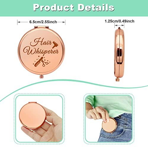 Mwphuy Hair Stylist Gifts for Women Hairdresser Gifts Hairdresser Gifts Hairstylist Birthday Gift Thank You Gifts Appreciation Gifts Compact Makeup Mirror for Hairstylist Salon Owner