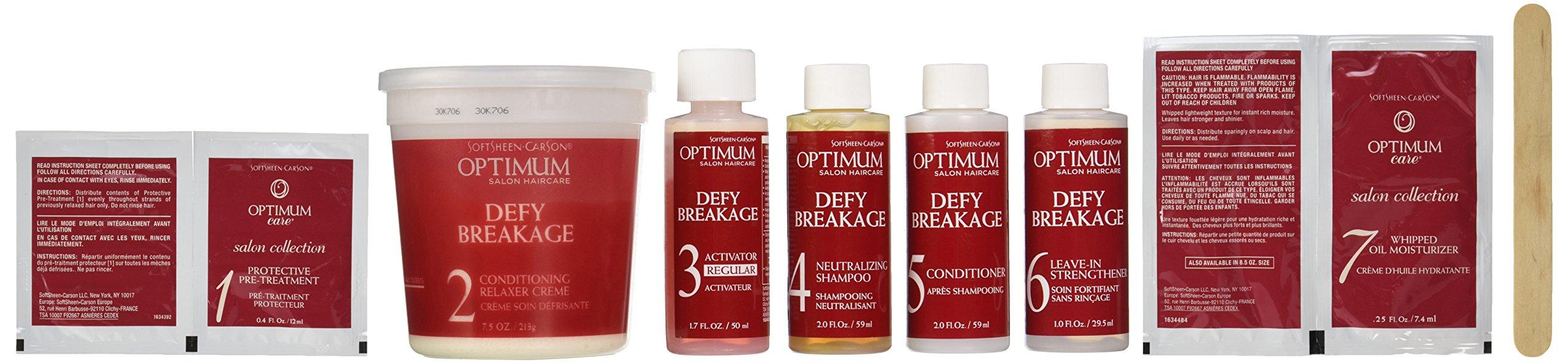 Soft-Sheen Carson SoftSheen-Carson Defy Breakage No-Lye Relaxer for Normal Hair Textures with Coconut Oil