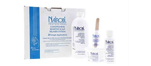 Nairobi Conditioning Sensitive Scalp Relaxer System Kit 20 Single Applications