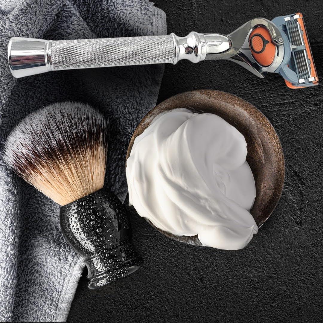 G.B.S G.B.S Flex ball Handle Razor with Flex ball Pivot Ball technology All Chrome Diamond Knurled Pattern Long Handle Shaving Razor