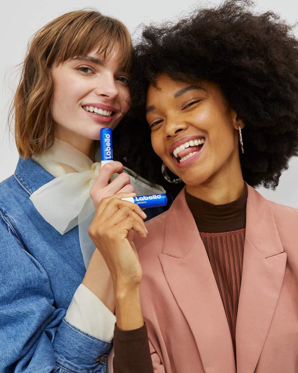 Labello NIVEA Labello Classic Duo 2 Sticks - NEW FORMULA - Natural, Moisturizing, Cruelty-Free, Easy Application, Lightweight
