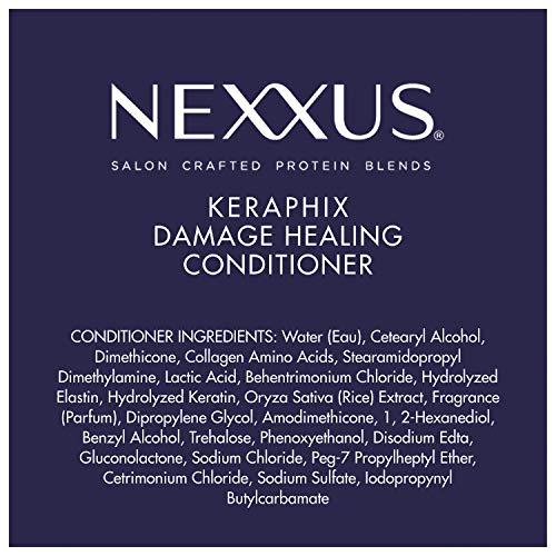 Nexxus Nexxus Conditioner for Damaged Hair Keraphix with ProteinFusion Silicone-Free Conditioner with Keratin Protein and Black Rice 33.8 oz
