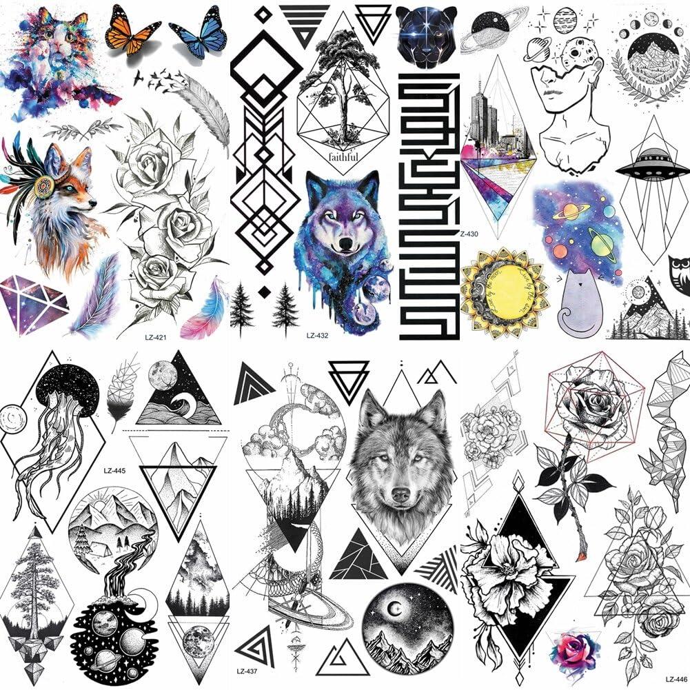 Generic Hot 3D Tattoo Machine Gear Robot Arm Temporary Tattoo Leg Decal Waterproof Tattoo 21X15Cm Large Men Sexy Women Body Art Tatoos