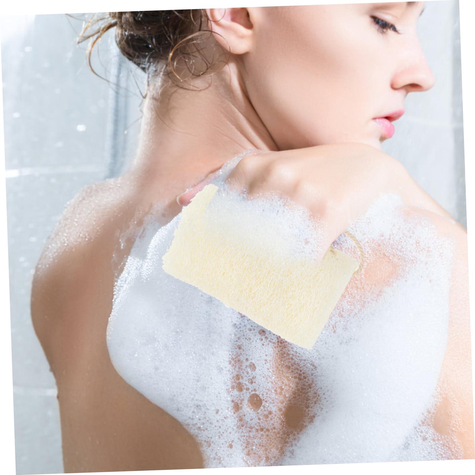 SOESFOUFU SOESFOUFU Loofah Sponges 3 Pack Natural Loofah Dish Sponge Non-Slip Handmade Versatile for Bath Kitchen Use