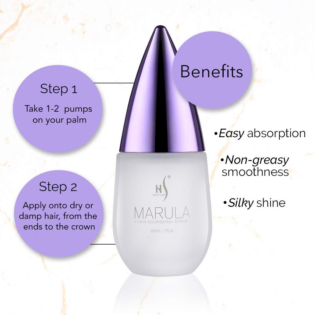 HerStyler HerStyler Marula Oil Hair Serum and Evolution Hair Serum Set