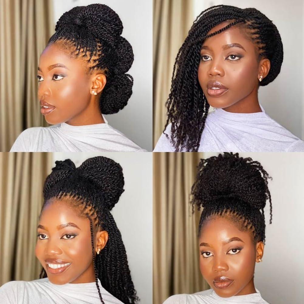 QUEEN VIRGIN REMY QVR Afro Kinkys Bulk Human Hair for Dreadlocks Extensions Repair Locs, Twist Braiding Afro Kinky Human Hair for Locs 1 Pack 50 Gram Natural Black Color 12 inches