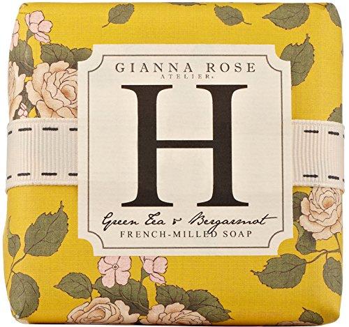 Gianna Rose Gianna Rose Atelier Monogram Soap Bar, Letter H, 5 oz