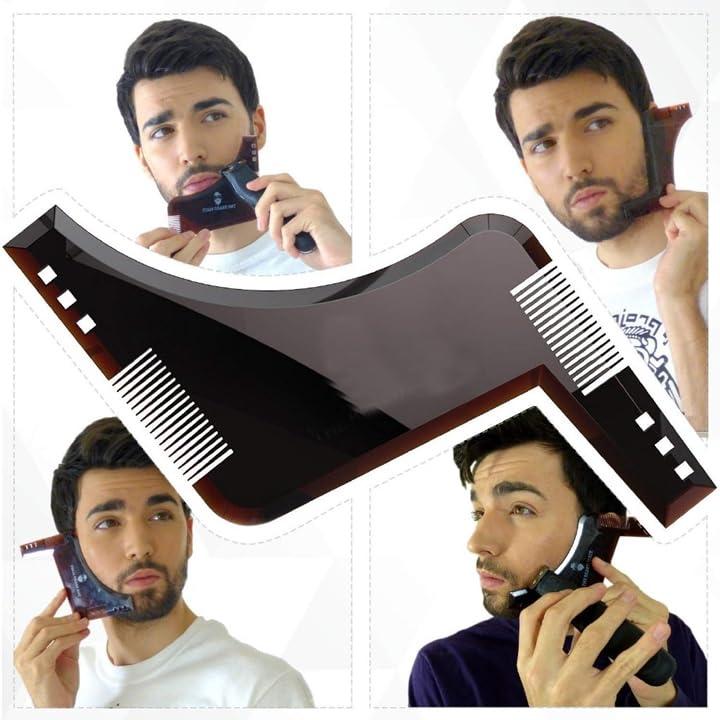 MAPPERZ MAPPERZ Beard Shaper Tool With Comb For Men | Home And Salon Use | Men Beard Accessories #Groom @Home. Stay Safe