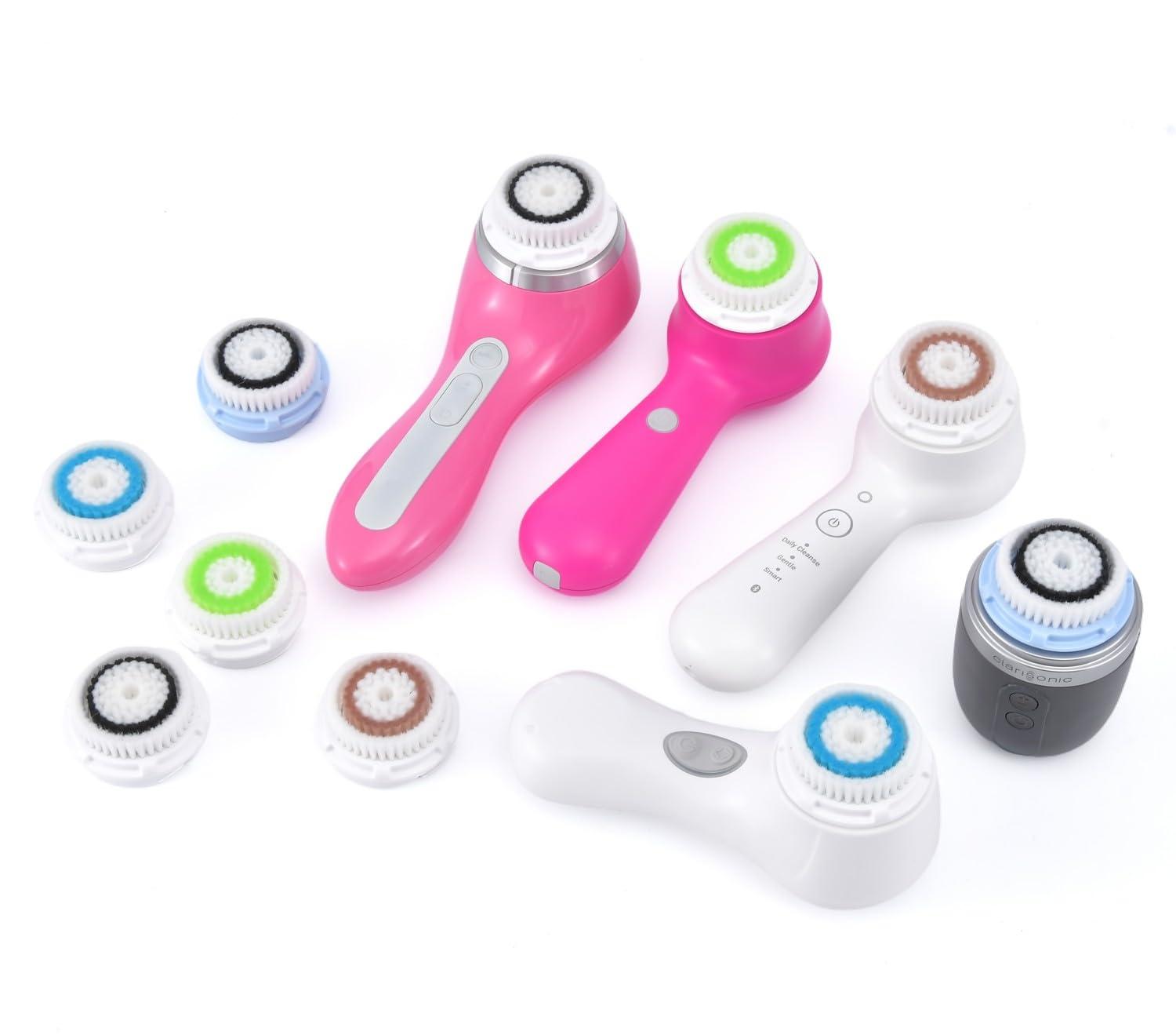 Clarisonic Clarisonic Brush Head Replacement Set Compatible with Mia 1, Mia 2, Mia Fit, Alpha Fit, Smart Profile Uplift and Alpha Fit X, 4 Count