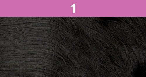 Foxy Lady Foxy Lady (Asia) - Heat Resistant Fiber Lace Part Wig in JET BLACK