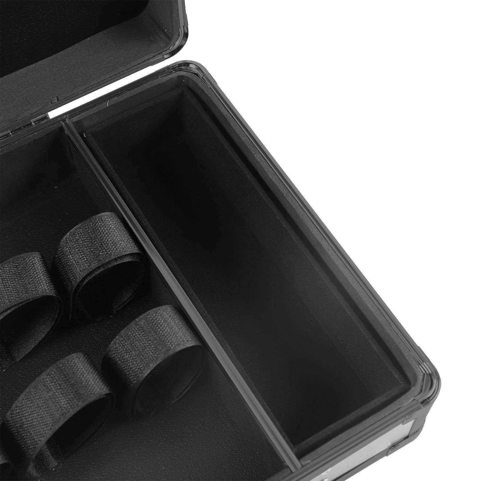 DNYSYSJ DNYSYSJ Barber Carrying Case Barber Case, Stylist Tool Box Professional Salon Hair Cutting Grooming Kit Storage Organizer for Clippers, Scissors, Barber Supplies (B)