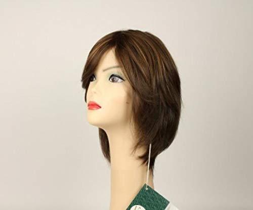Freeda Wigs Freeda European human hair wig - Olivia Feathered Light Brown with Warm Blonde highlights Size L