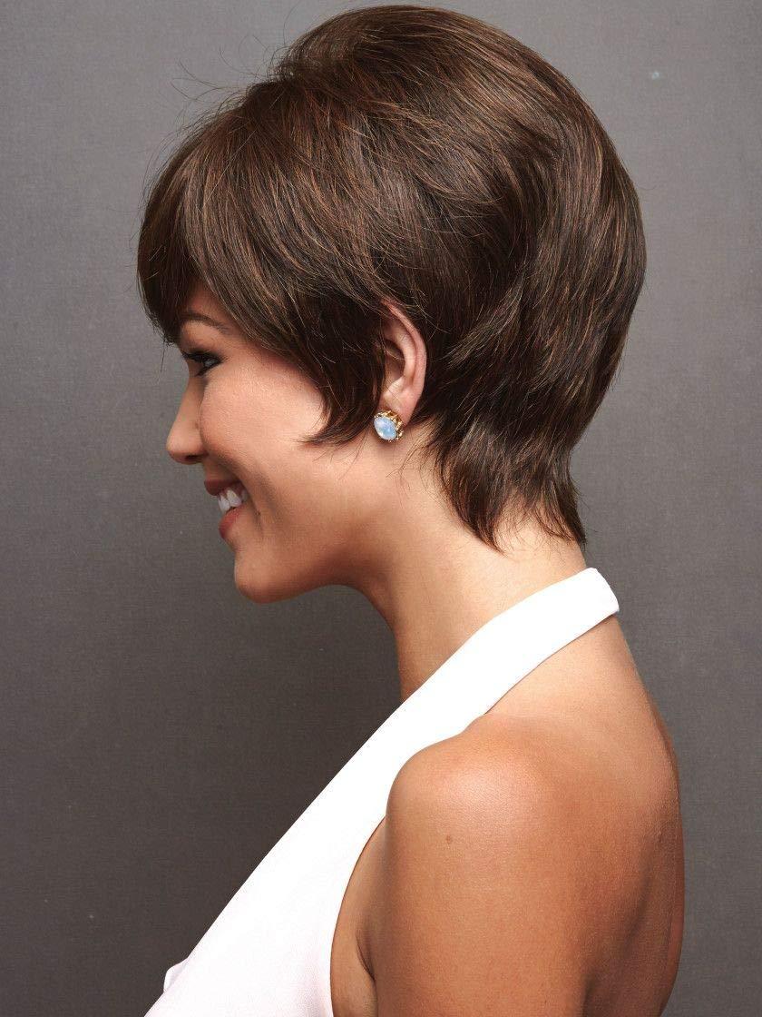 Noriko Noriko Megan Wig Color Sunny Blonde Wigs 5\" Short Bob Wedge Tapered Back Longer Layers Face Framing Pixie Synthetic Average Cap Bundle MaxWigs Hairloss Booklet