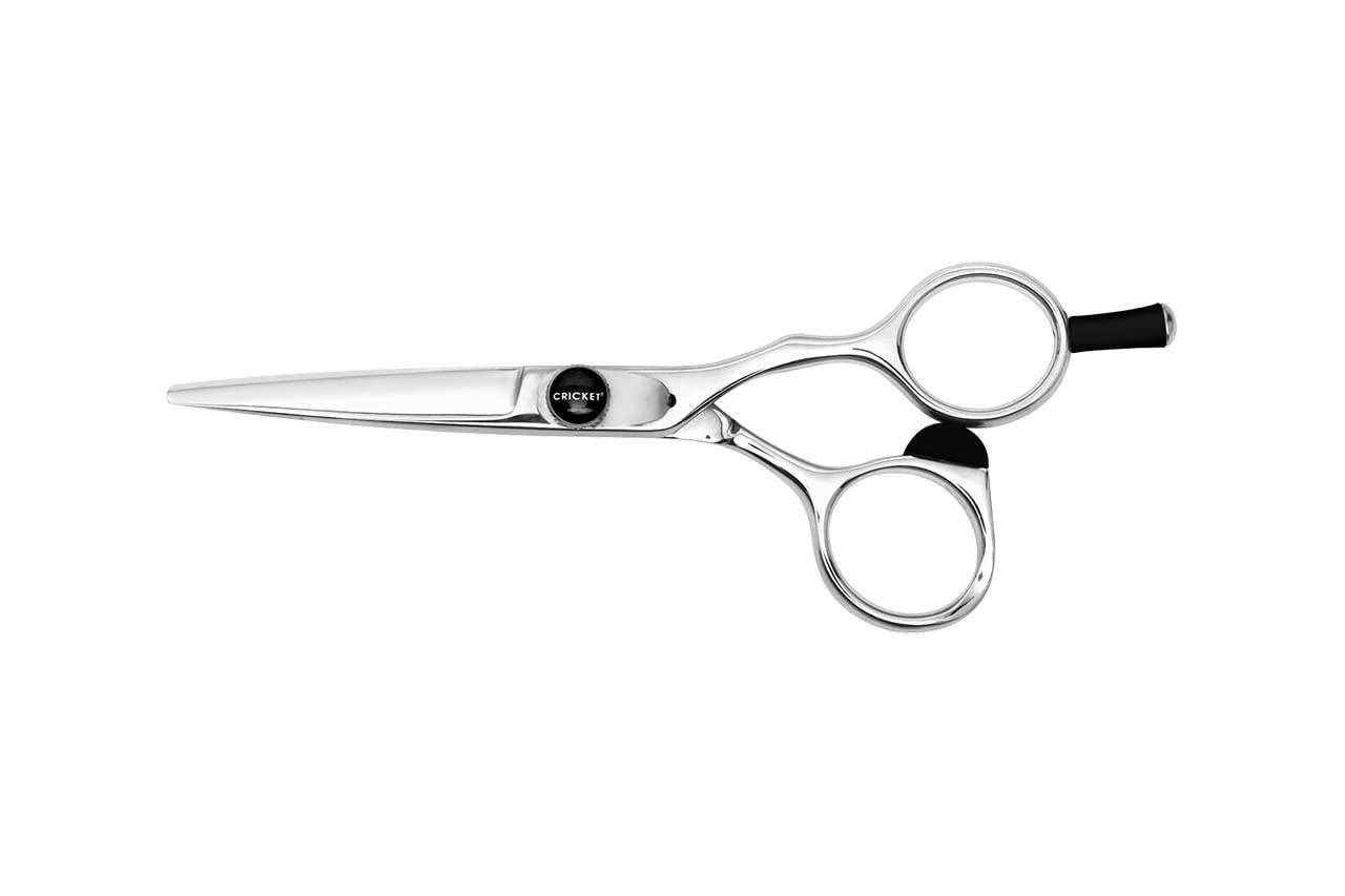 Cricket Cricket S1 Pro Series 500 5 inch Shears Professional Stylist Barber Hair Cutting Scissors, Convex Edge, Swedish Steel