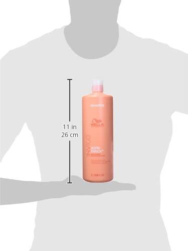 WELLA PROFESSIONALS Wella Professionals Invigo Nutri-Enrich Shampoo| Professional Deep Nourishing Shampoo For Dry & Damaged Hair| 33.8 Fl Oz