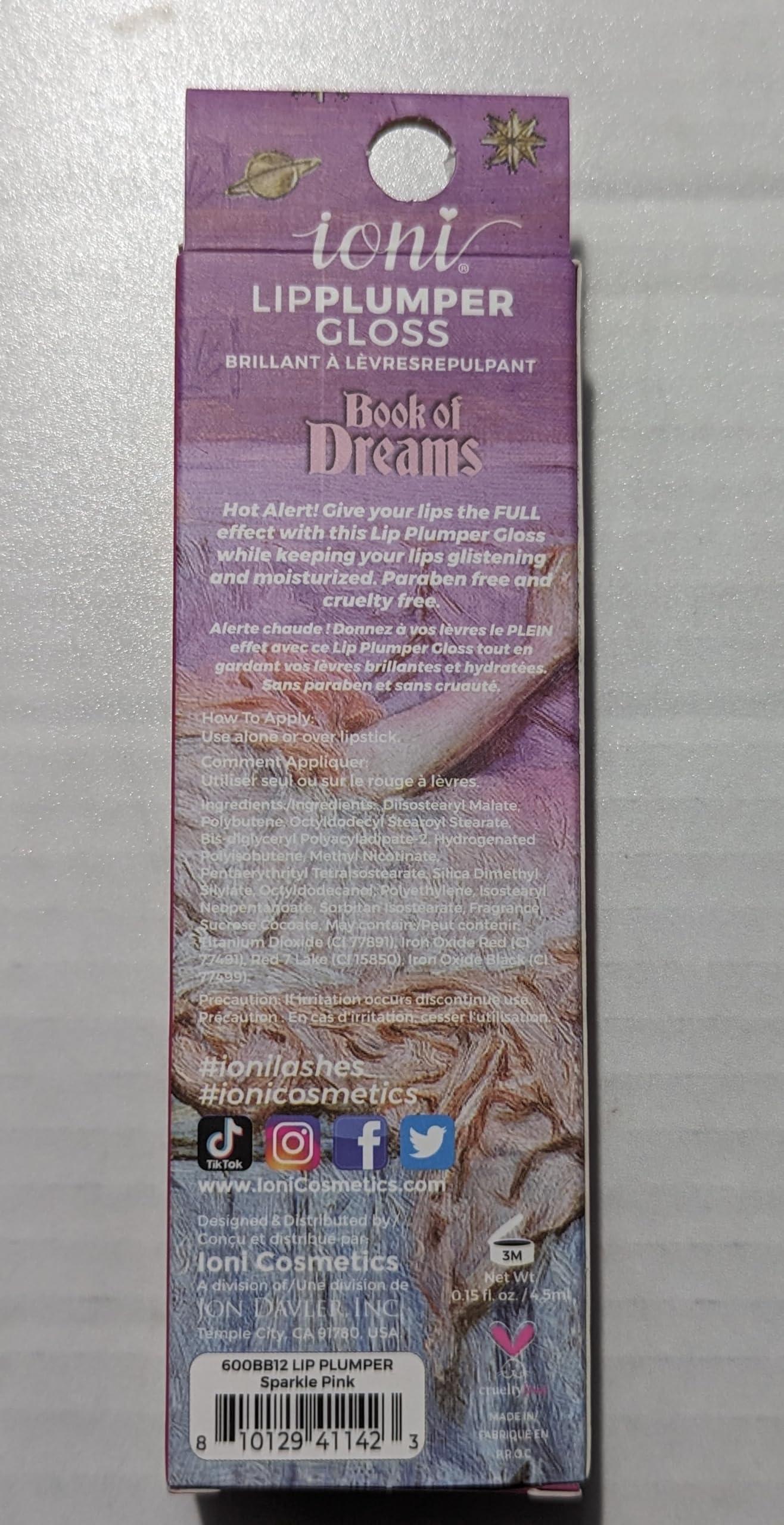 IONI IONI LIP PLUMPER SPARKLE PINK GLOSS