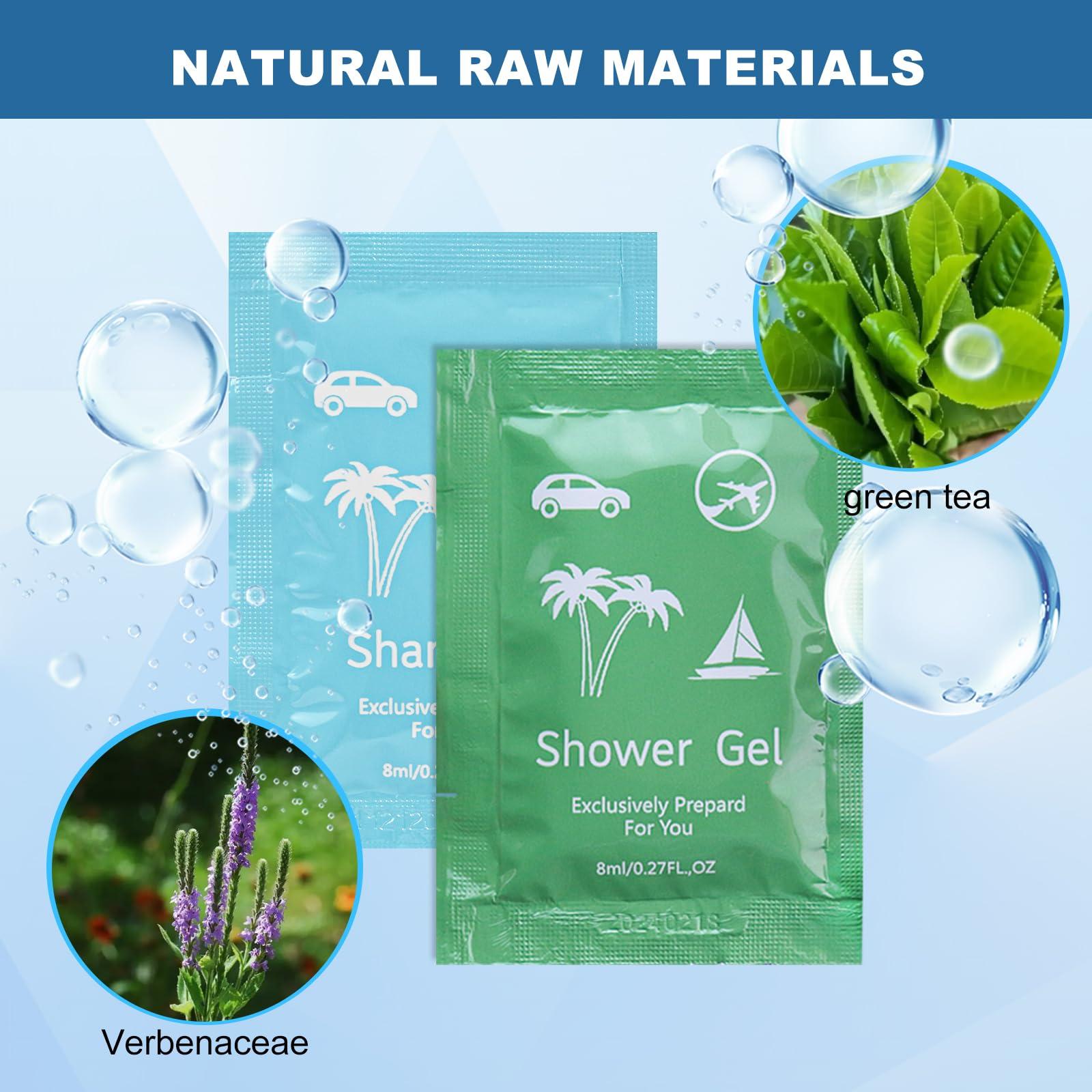 fafortune Bulk Hygiene Kits for Homeless,Disposable Toothbrushes with Toothpaste and Comb for Homeless Individually WrappedBasic Toiletry Kits Travel Size Shampoo And Body Wash For Hotel,Air Bnb Charity(40)