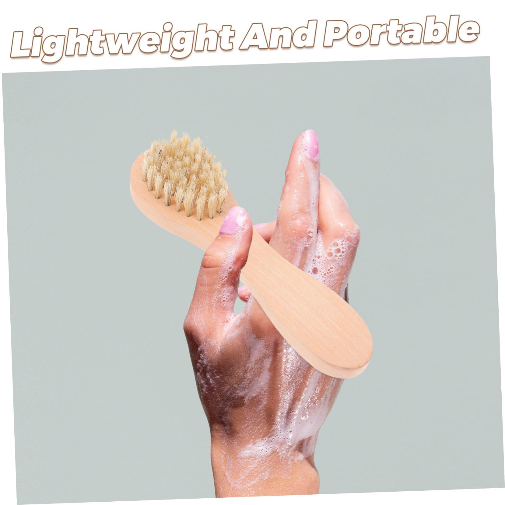 IWOWHERO IWOWHERO 5pcs Face Brush Face Scrubber Facial Tools Skin Care Tools Cleaning Tools Pore Cleaner Female Facial Brush Manual Facial Brush Face Cleansing Tool Handhold Facial Brush Hemu