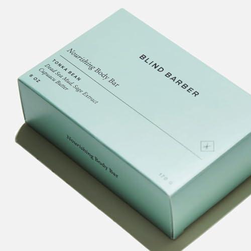 Blind Barber Blind Barber Nourishing Bar - Hydrating Body Bar Soap - Moisturizing Body Wash That Gently Cleanses & Leaves Skin Moisturized - Bar Soap for Men (6 Ounce)