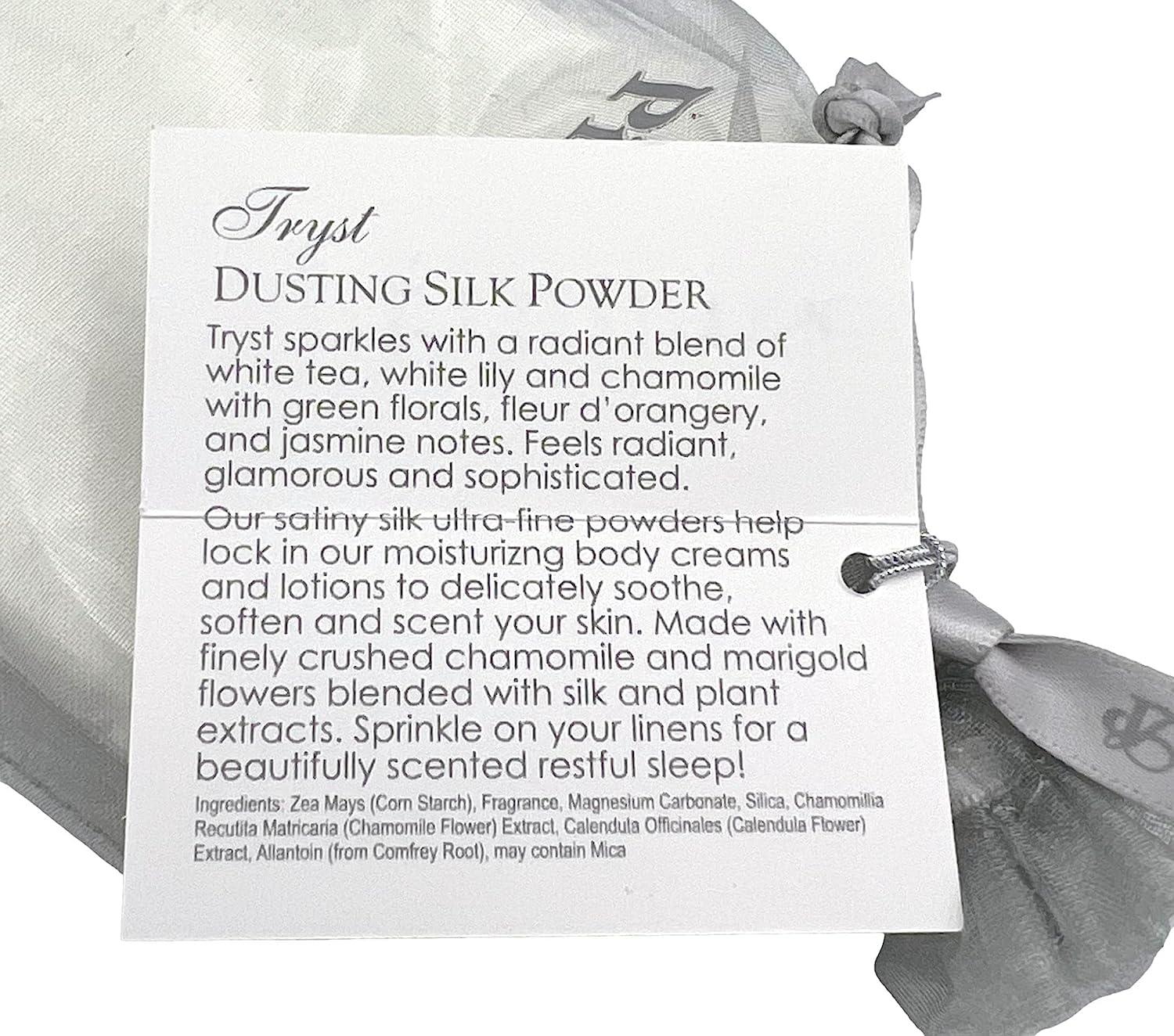 Lady Primrose Lady Primrose, Tryst Dusting Silk in Organza Bag, Refill, 3 Ounces