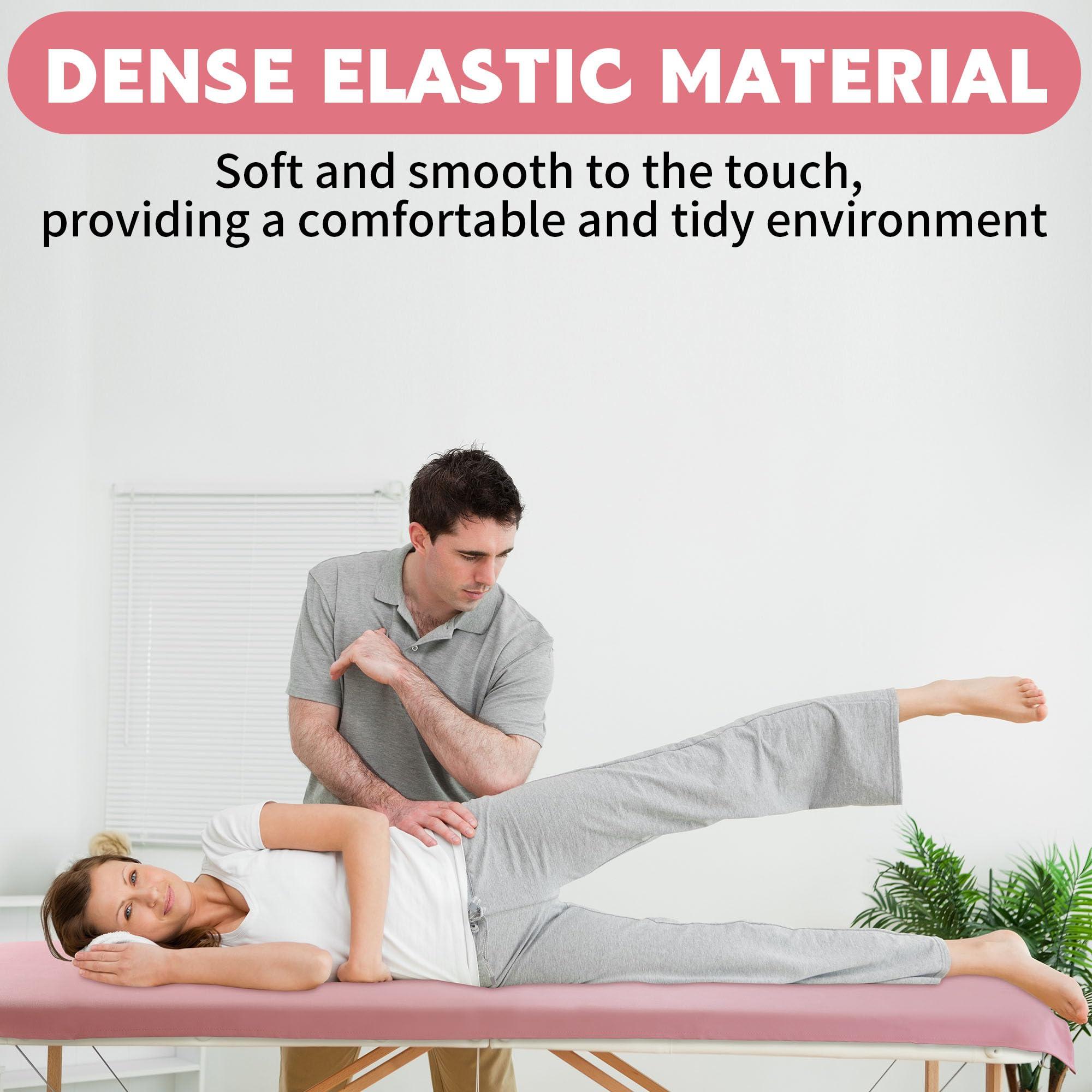 BALAPET BALAPET Lash Bed Sheets Non-Sticky Sugaring and Waxing Pad Wipeable and Waterproof PU Leather Massage Table Cover Suitable for Grafting Eyelash Beds Massage Tables,SPA,Beauty(Pink)