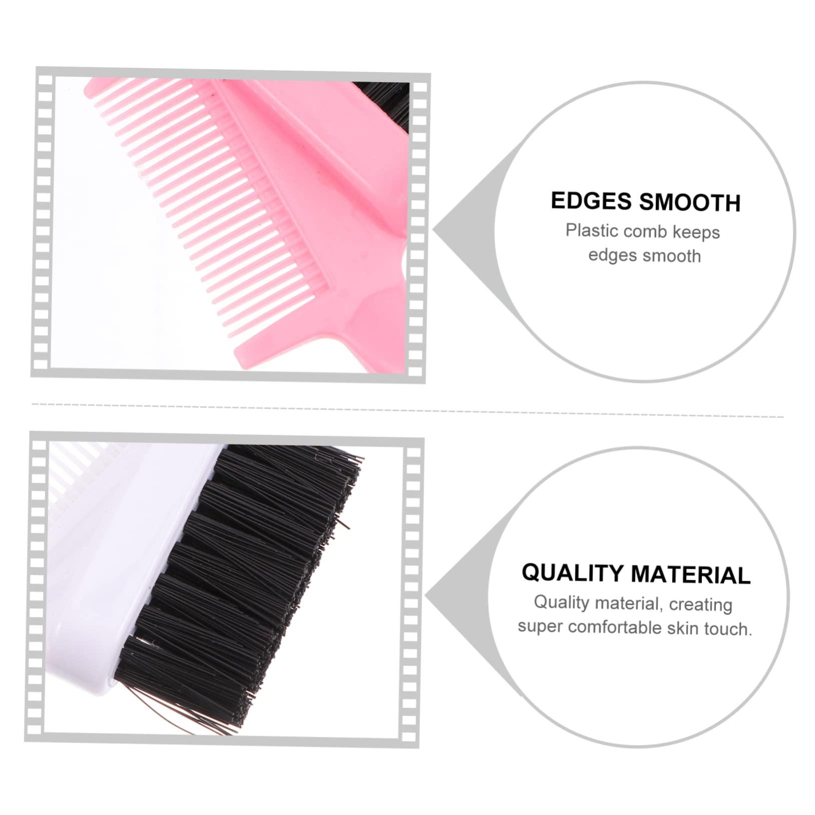 NOLITOY NOLITOY Eyebrow Brush Eyelash Brush 3-Piece Set Double-Ended for Shaping Cleaning