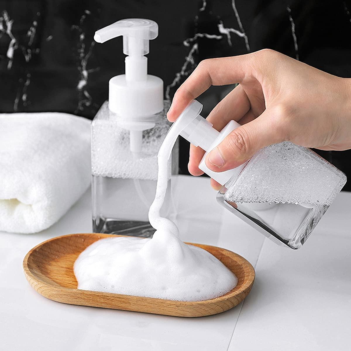 Cabilock Cabilock 2pcs Hand Soap Facial Face Face Wash Hand Dispenser Shampoo Travel Sparkling Bottle Push Type Bottled Cleasing Milk