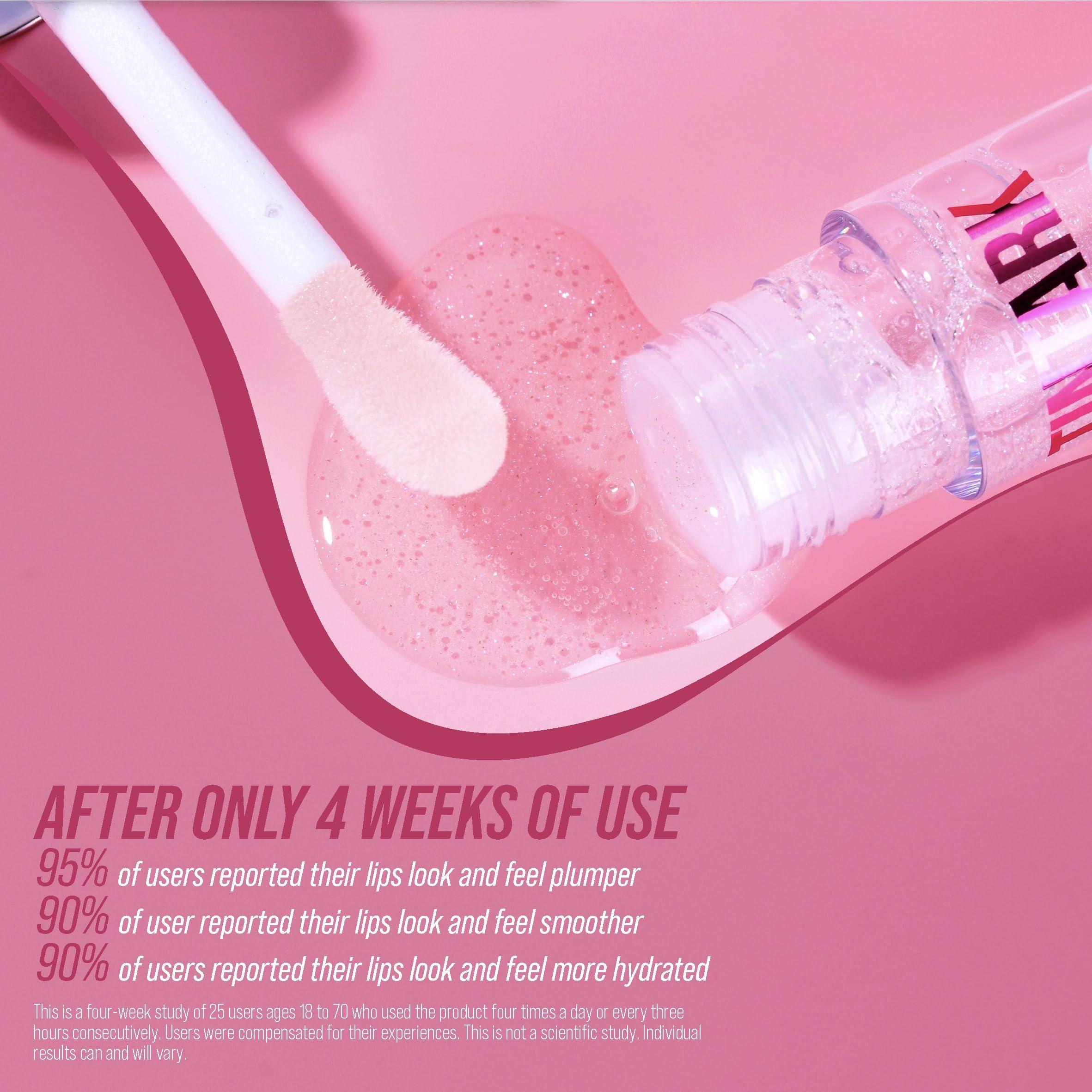 Tintark Lip Plumper Gloss 2 PCS, Natural Lips Plump Plumping Lip Oil, Lip Treatment for Dry Cracked Lips Reduces Lip Lines, Pia Colada Lips Plumpers, Mint &Cucumber Lips Moisturizer