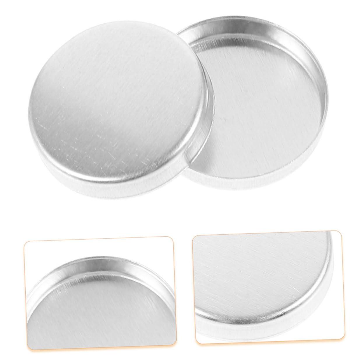 Beatifufu Beatifufu Elegant Metal Eyeshadow Pans 30pcs Empty Pans for Cosmetics Palette Refillable Makeup Pans